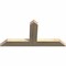 Ekena Millwork Portland Rough Sawn Timber Gable Bracket, Douglas Fir, 36"W x 18"H x 2"D x 4"F, 12/12 Pitch GBW036X18X0204POR00RDF - alternate 4